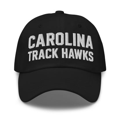 Dad Hat | Carolina track Hawks | Crest Logo