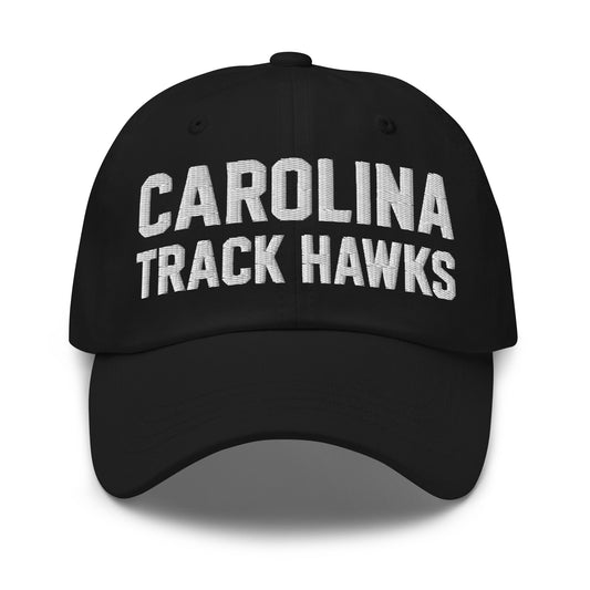 Dad Hat | Carolina track Hawks | Crest Logo