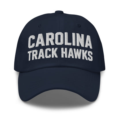 Dad Hat | Carolina track Hawks | Crest Logo