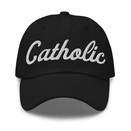 Dad Hat | Catholic High School | Script Logo