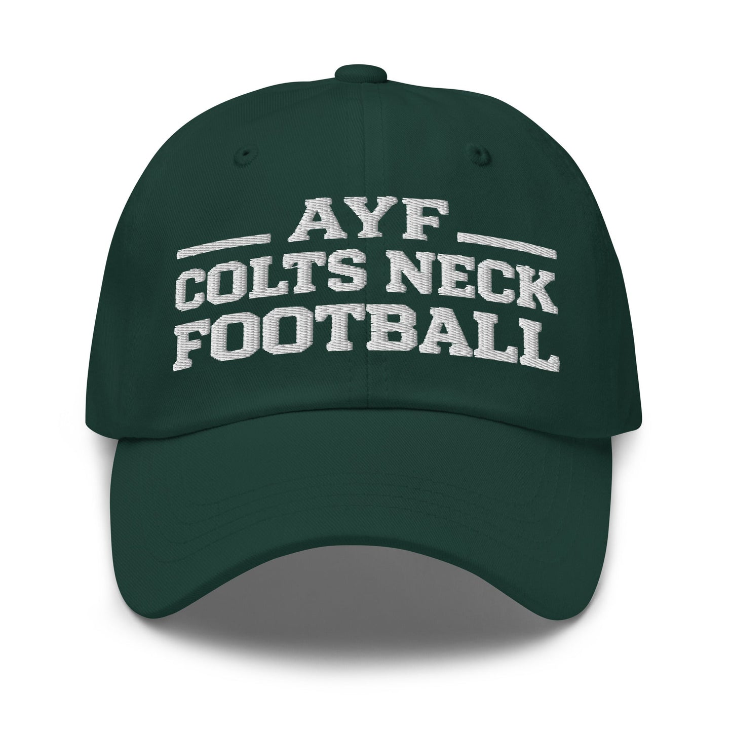 Dad Hat | Colts Neck Cougars | Youth Tackle Football (AYF) | Varsity Badge Logo