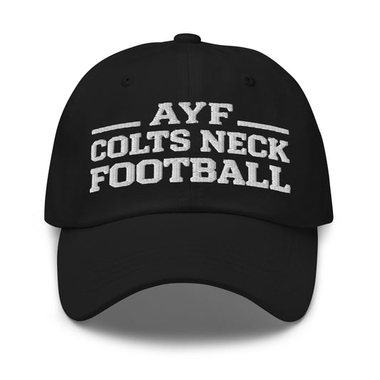 Dad Hat | Colts Neck Cougars | Youth Tackle Football (AYF) | Varsity Badge Logo