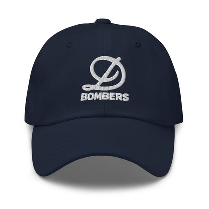 Dad Hat | Diamond Bombers | Bomber Varsity - White Logo