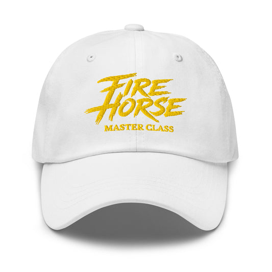Dad Hat | Fire Horse Masters | Modern Script Logo