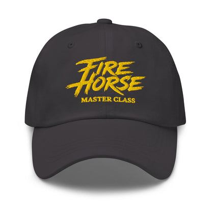 Dad Hat | Fire Horse Masters | Modern Script Logo