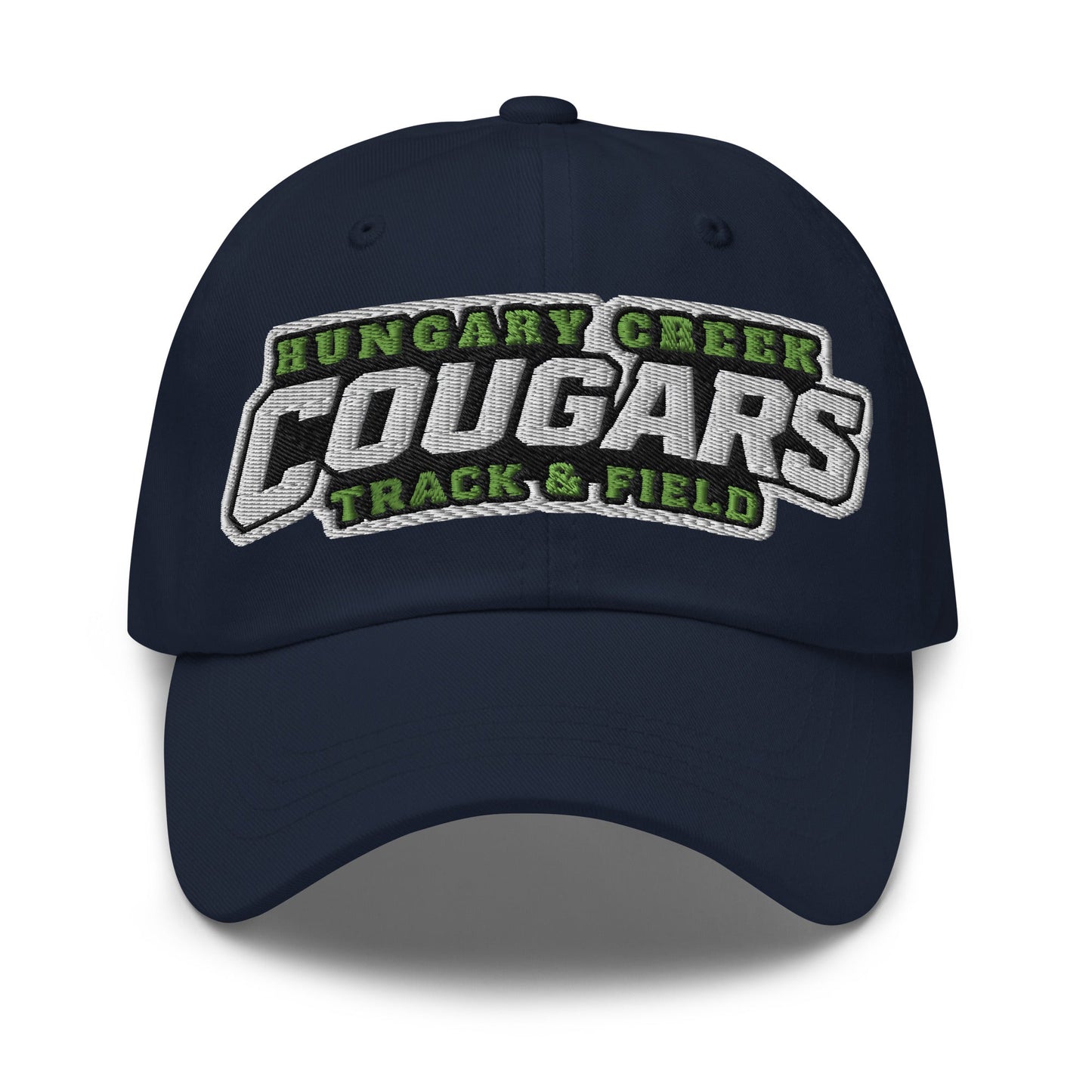 Dad Hat | Hungary Creek Cougar | Shield Logo