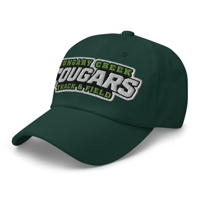 Dad Hat | Hungary Creek Cougar | Shield Logo