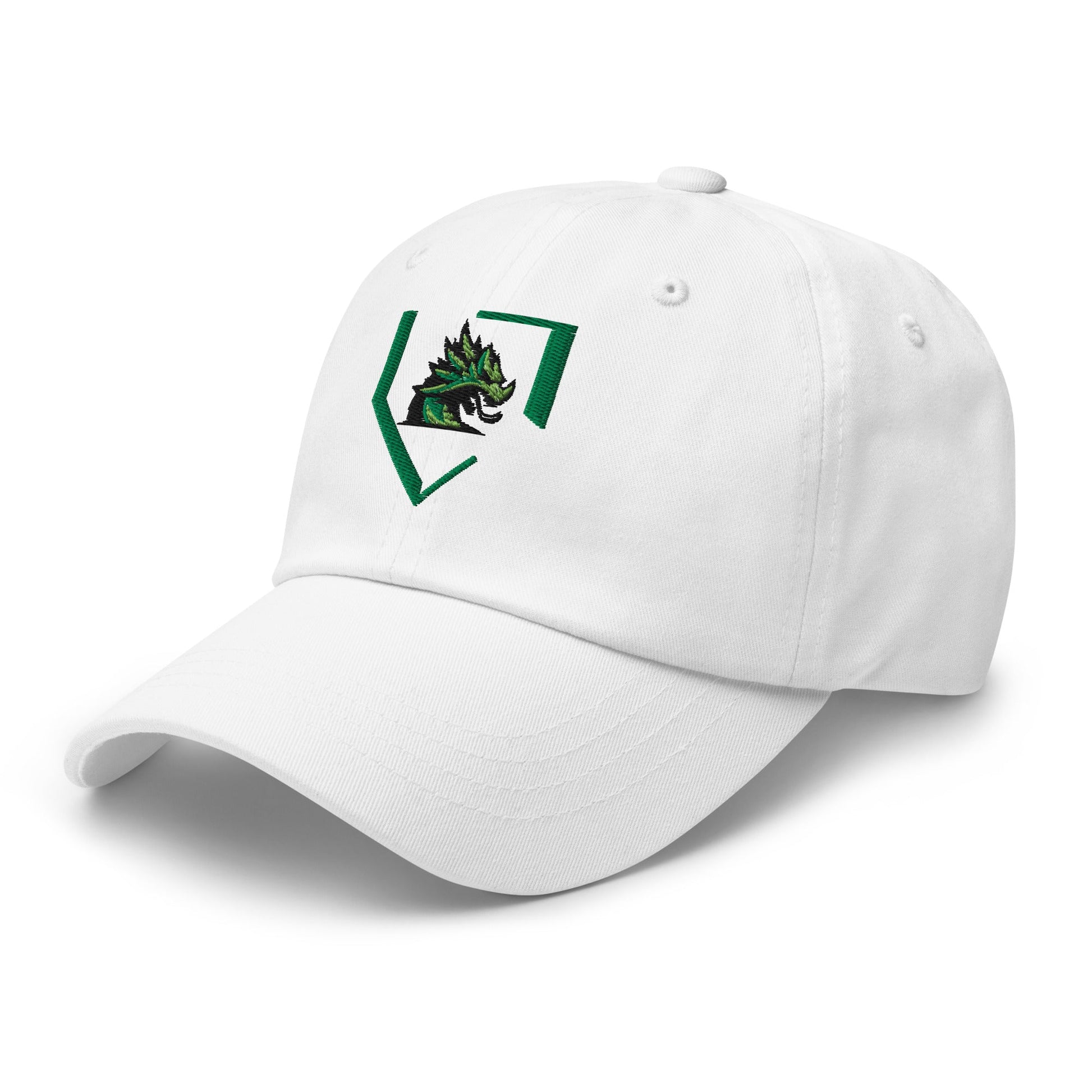Dad Hat | John Cooper Baseball | Home Dragon Logo