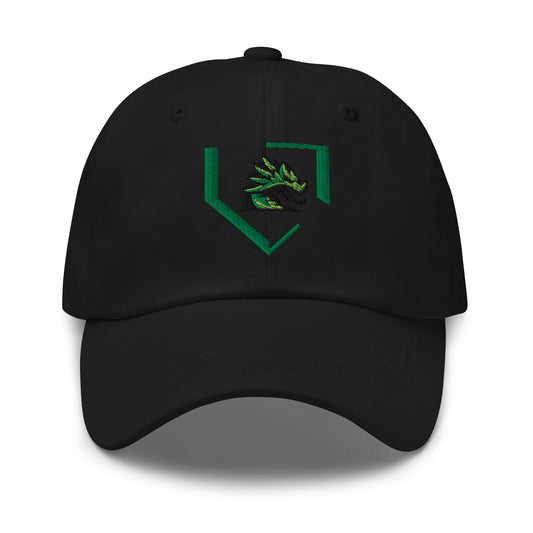 Dad Hat | John Cooper Baseball | Home Dragon Logo