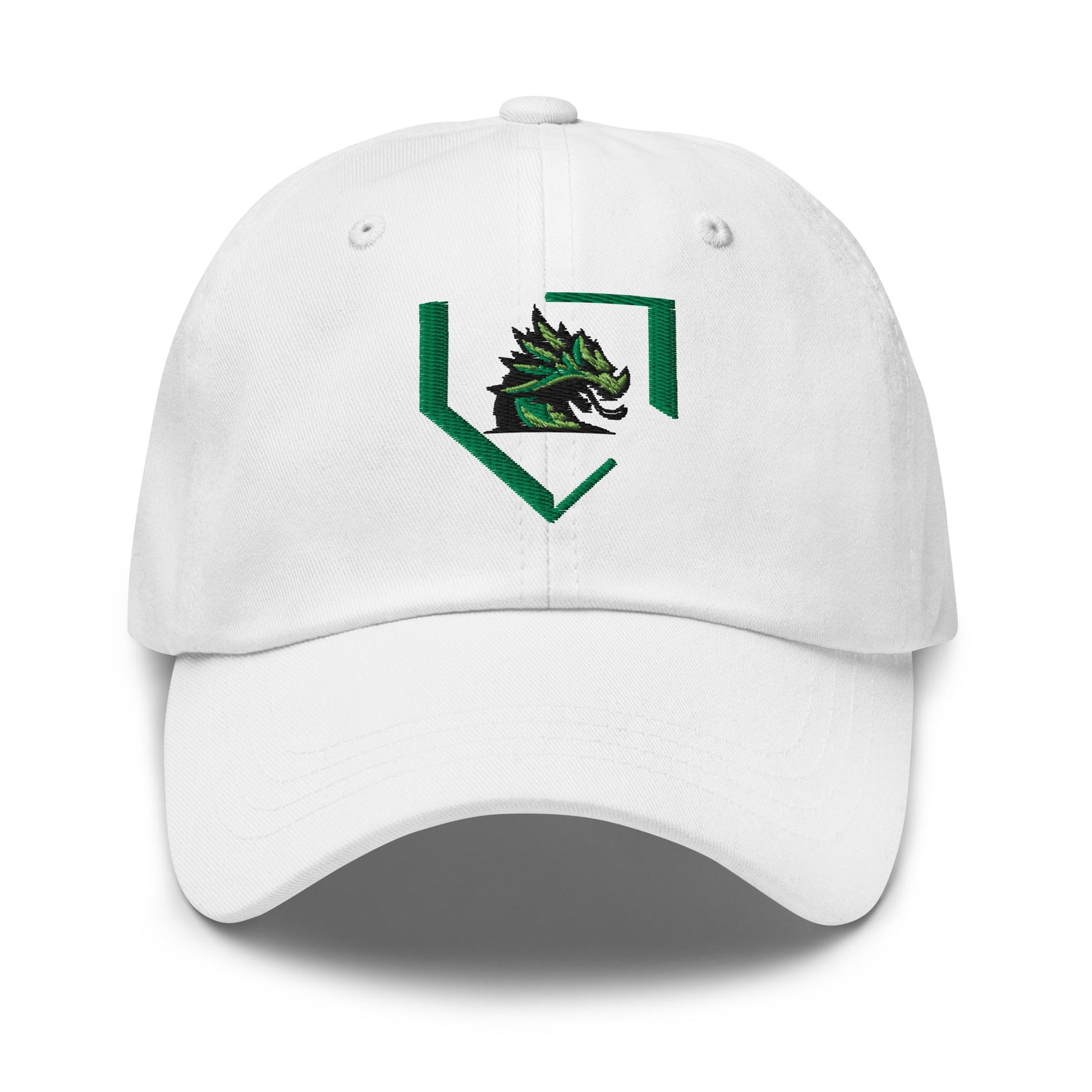 Dad Hat | John Cooper Baseball | Home Dragon Logo