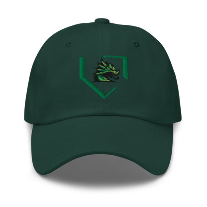 Dad Hat | John Cooper Baseball | Home Dragon Logo