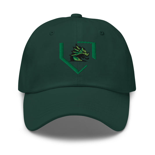 Dad Hat | John Cooper Baseball | Home Dragon Logo