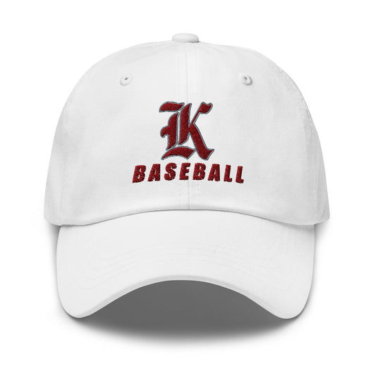 Dad Hat | Kofa Baseball Booster Club | Vanguard Logo
