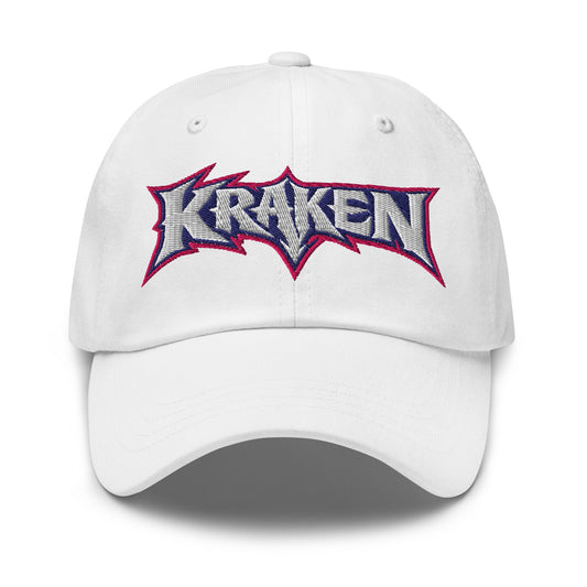 Dad Hat | Kraken Fastpitch | Script Logo