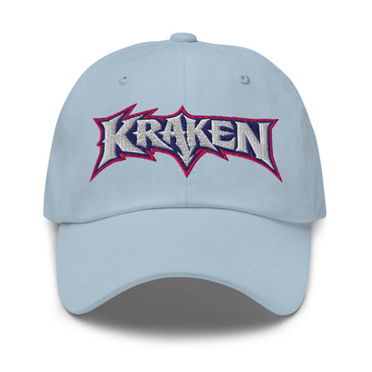 Dad Hat | Kraken Fastpitch | Script Logo