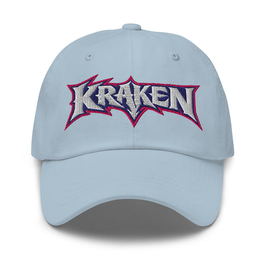Dad Hat | Kraken Fastpitch | Script Logo