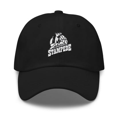 Dad Hat | Lakeside Stampede | Basketball Mascot Logo