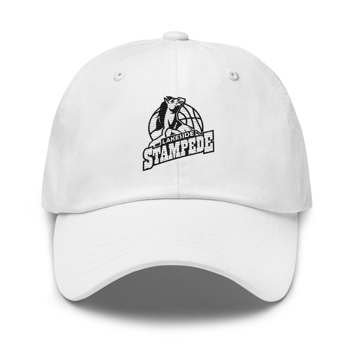 Dad Hat | Lakeside Stampede | Basketball Mascot Logo