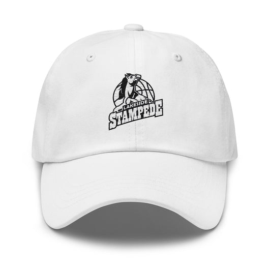 Dad Hat | Lakeside Stampede | Basketball Mascot Logo