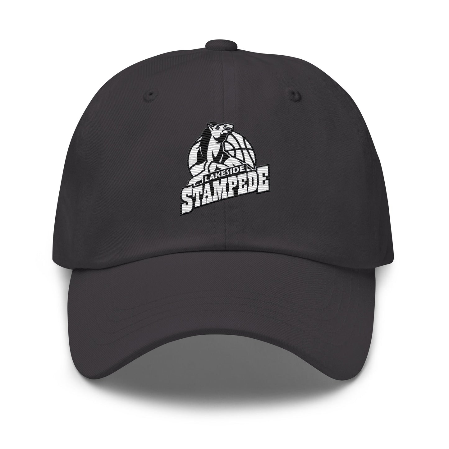 Dad Hat | Lakeside Stampede | Basketball Mascot Logo