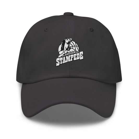Dad Hat | Lakeside Stampede | Basketball Mascot Logo