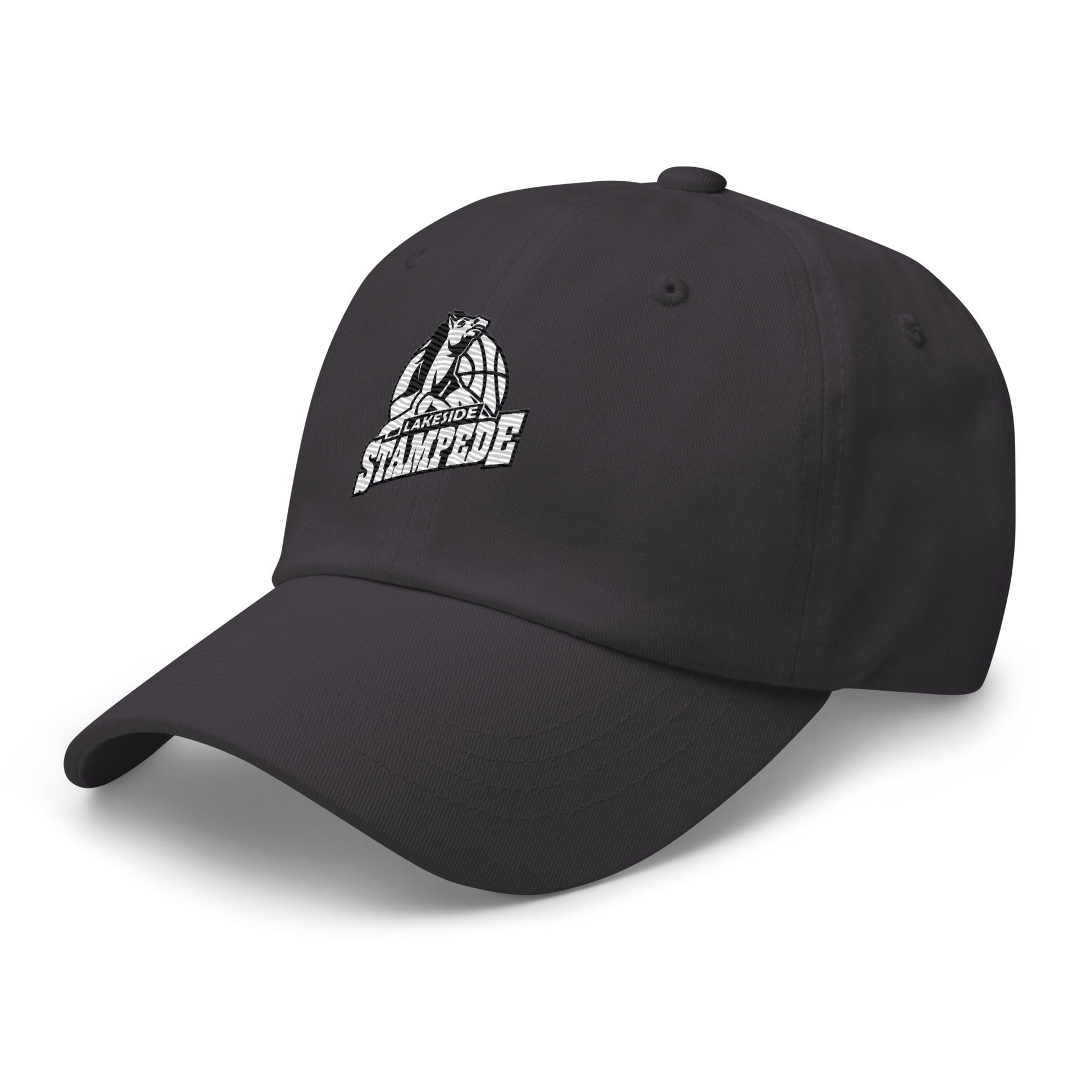 Dad Hat | Lakeside Stampede | Basketball Mascot Logo