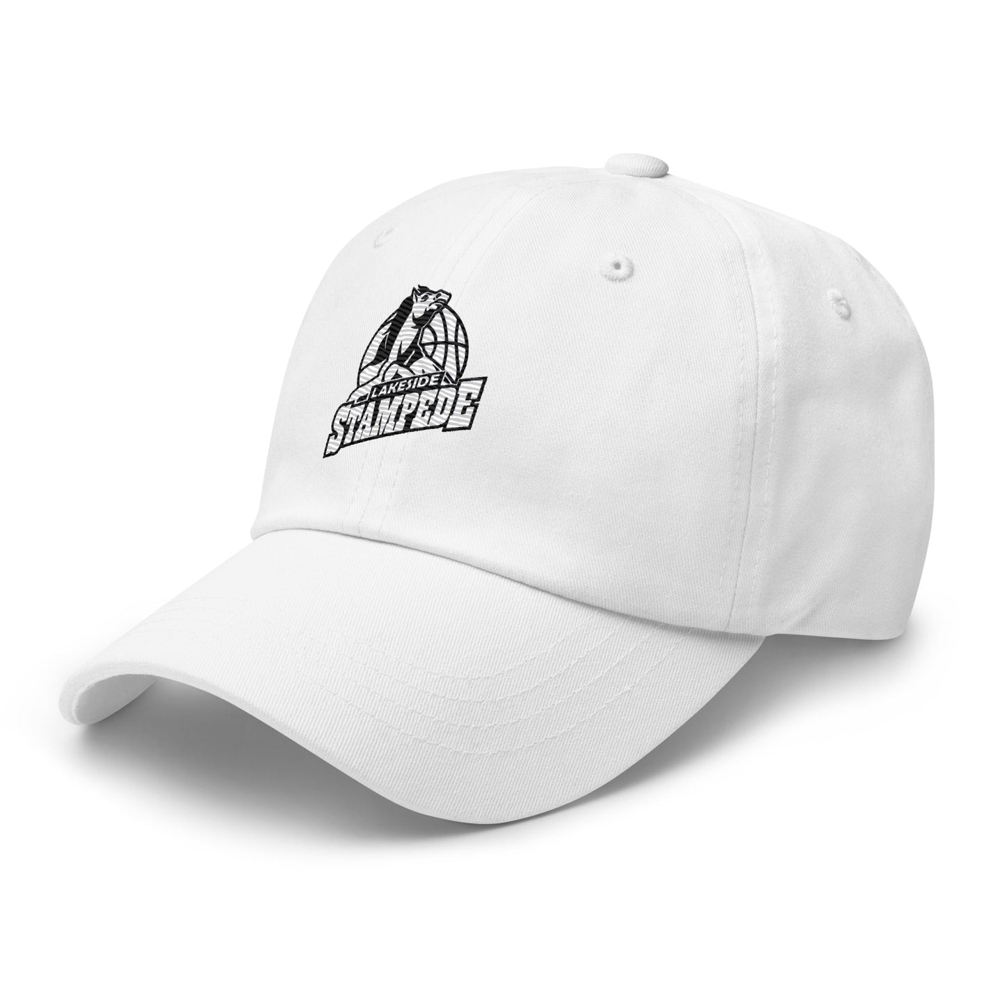 Dad Hat | Lakeside Stampede | Basketball Mascot Logo