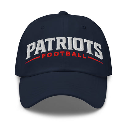 Dad Hat | LFMS Athletics | Patriots Football Logo