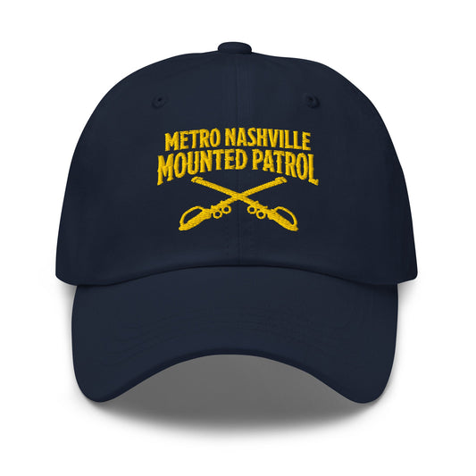 Dad Hat | Metro Nashville Police Department Horse Mounted Patrol | Crest Logo