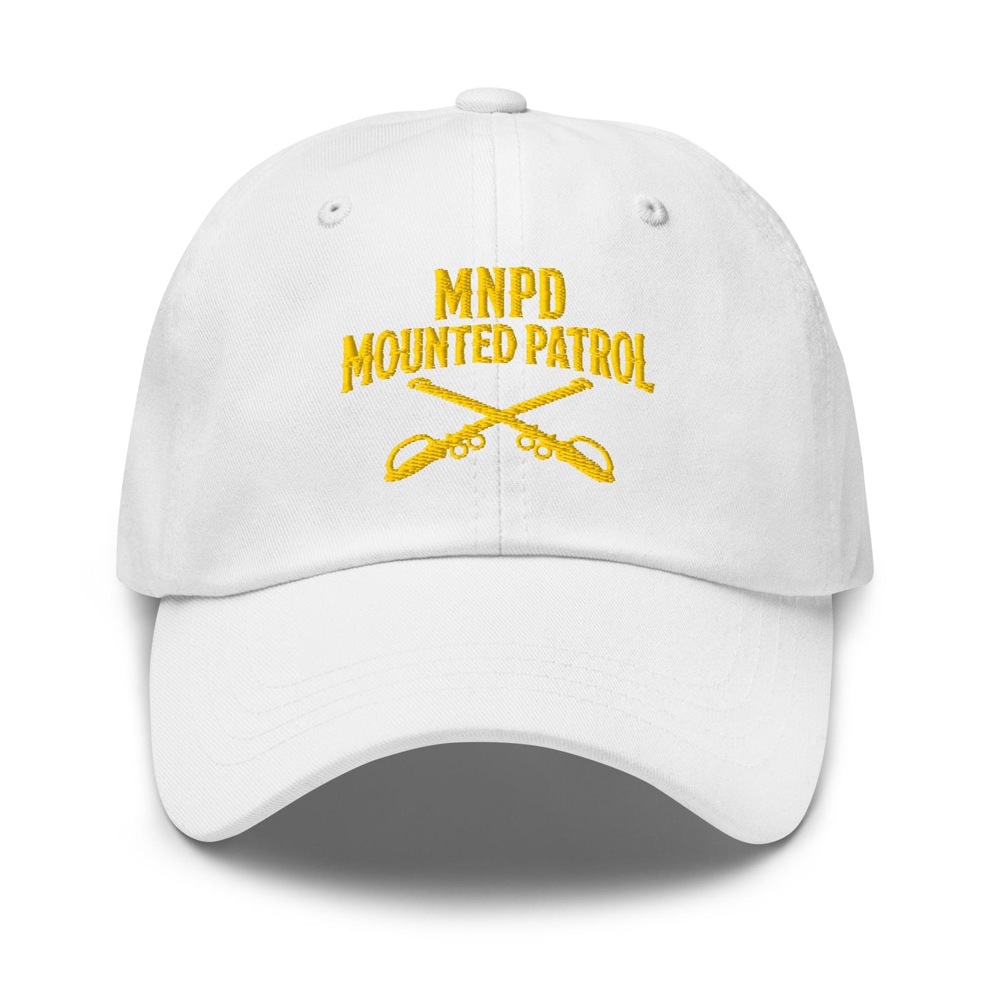 Dad Hat | Metro Nashville Police Department Horse Mounted Patrol | Sabres MNPD Logo