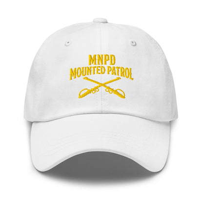 Dad Hat | Metro Nashville Police Department Horse Mounted Patrol | Sabres MNPD Logo
