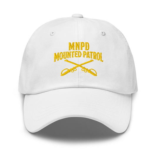 Dad Hat | Metro Nashville Police Department Horse Mounted Patrol | Sabres MNPD Logo