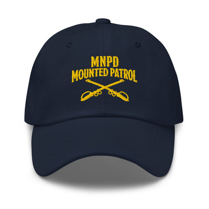 Dad Hat | Metro Nashville Police Department Horse Mounted Patrol | Sabres MNPD Logo