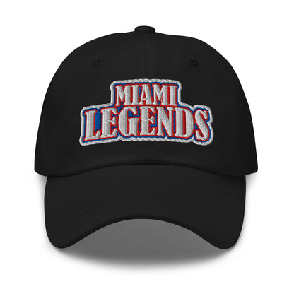 Dad Hat | Miami Legends Football | King Shield Logo