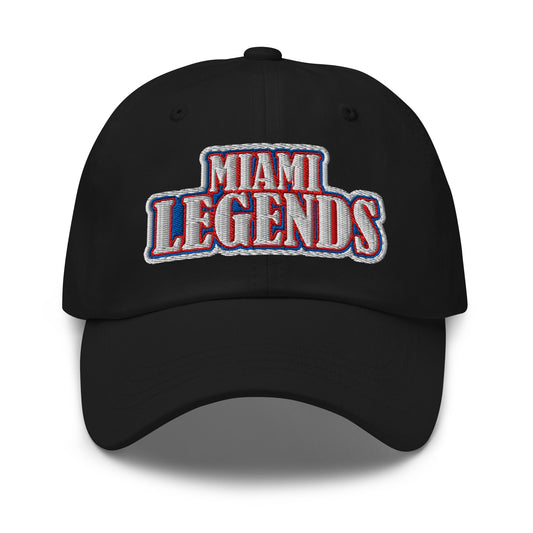 Dad Hat | Miami Legends Football | King Shield Logo