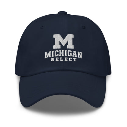 Dad Hat | Michigan Select Baseball | Crest Logo