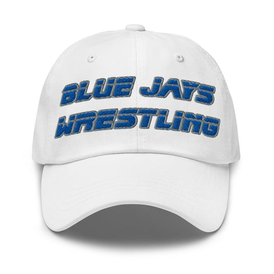 Dad Hat | Middlesex Bluejays Wrestling | Retro Wrestling Logo
