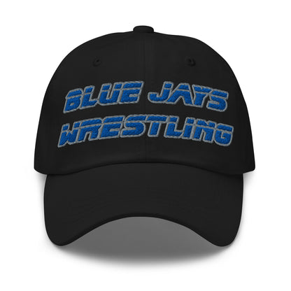 Dad Hat | Middlesex Bluejays Wrestling | Retro Wrestling Logo