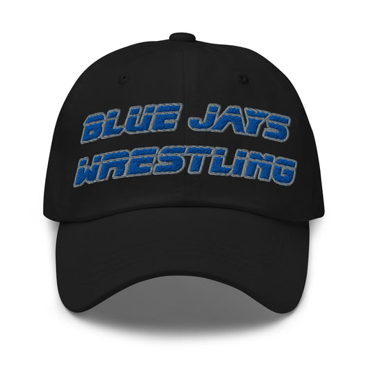 Dad Hat | Middlesex Bluejays Wrestling | Retro Wrestling Logo