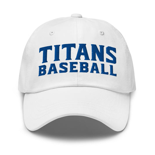 Dad Hat | Mighty Titans Baseball | Crest Logo