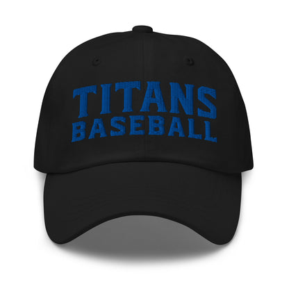 Dad Hat | Mighty Titans Baseball | Crest Logo