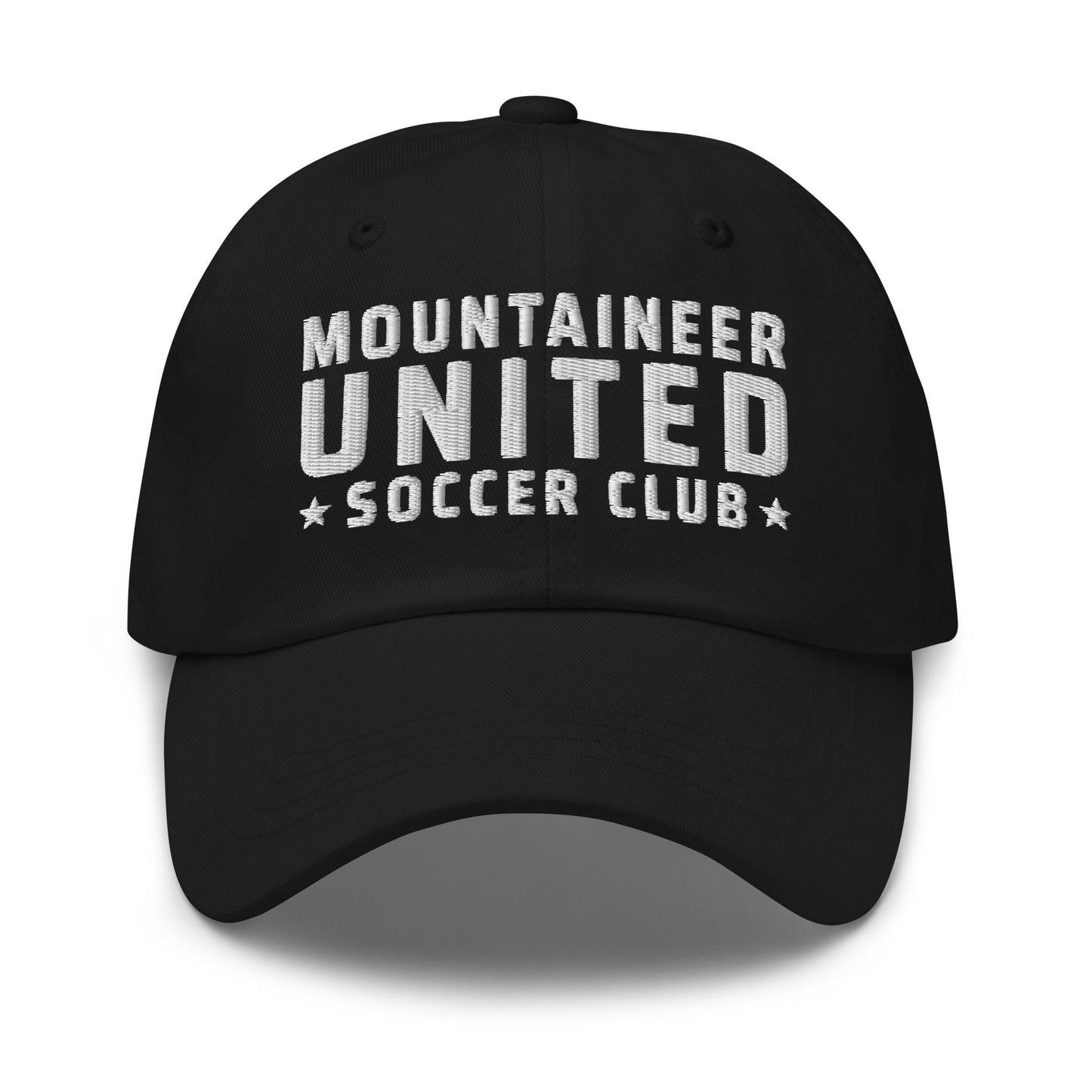Dad Hat | Mountaineer United Soccer Club | Alpine Crest Logo