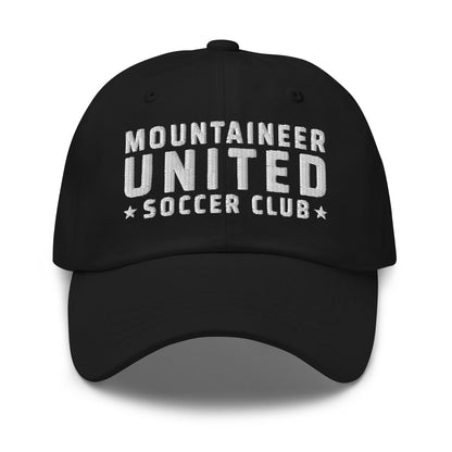 Dad Hat | Mountaineer United Soccer Club | Alpine Crest Logo