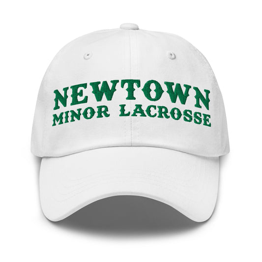 Dad Hat | Newtown Minor Lacrosse | Modern Script Logo