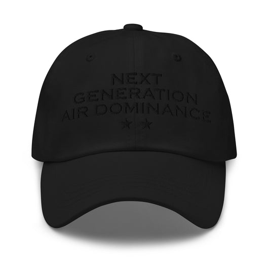 Dad Hat | Next Generation Air Dominance | Modern Script Logo