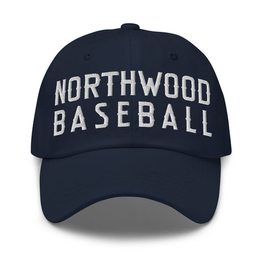 Dad Hat | Northwood High School Baseball | Emblem Logo