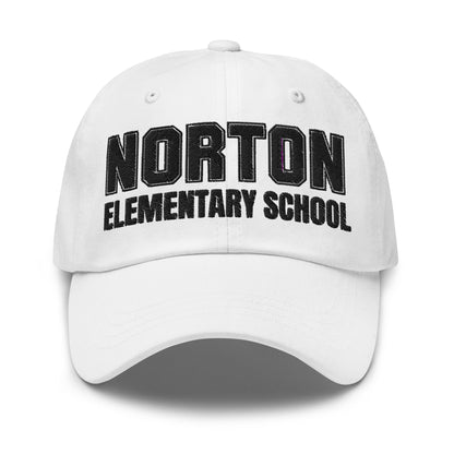 Dad Hat | Norton Elementary School | Block Script Logo