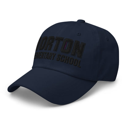 Dad Hat | Norton Elementary School | Block Script Logo