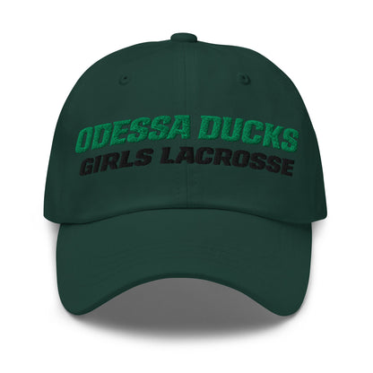Dad Hat | Odessa Girls Lacrosse | Duck Sticks Logo