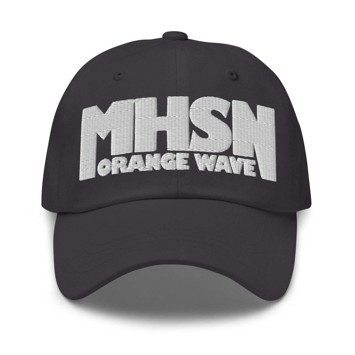 Dad Hat | Orange Wave Marching Band | Crest (Variant) Logo